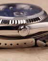 Rolex Datejust 16234 screw-down crown with Rolex coronet logo