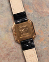 Cartier Ceinture Ref. 6602 solid 18k gold caseback with Cartier engravings