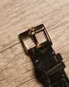 Original 18k yellow gold Piaget buckle, top view