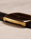 Side profile of Piaget Ref. 9741 showcasing the 18K gold case and hallmarks along the edge.