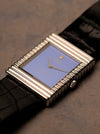 Close-up of Rolex Cellini 4012 dial with applied Rolex crown and Cellini signature
