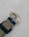 Hallmarked Patek Philippe buckle in 18k white gold with 750 stamp and Geneva engraving