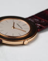 Audemars Piguet 14988OR caseback macro showing hand-engraved movement finishing