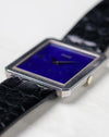 Side profile of the Piaget Protocole Ref. 9154 highlighting its slim white gold case.