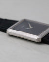 Low-angle detail of the Clous de Paris finished bezel on the Piaget Protocole Ref. 91546.