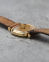 Side profile of the Jaeger-LeCoultre Ref. 6143.31 showing its stepped cushion case and articulated lugs.