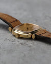Angled crown-side view of the 18K yellow-gold Jaeger-LeCoultre Ref. 6143.31.