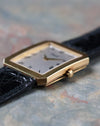 Three-quarter view of the Piaget Protocole Jumbo Ref. 90154 displaying the ribbed bezel and brushed case finish.