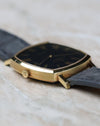 Three-quarter side view of the Vacheron Constantin Ref. 7390 highlighting the brushed case flank and polished bezel.