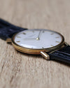Side profile of Vacheron Constantin Ref. 7811 highlighting the thin case construction and straight lugs.