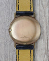 Case back of Vacheron Constantin Ref. 7811 in 18k yellow gold showing serial number and gold hallmarks.