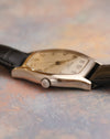 Crown-side profile of the white-gold Patek Philippe Gondolo Ref. 5030G.