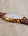 Crown-side profile of the Audemars Piguet Ref. 4083 showing the slim case and curved lugs.