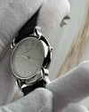 Close-up side angle of Vacheron Constantin Les Historiques watch with elegant curved lugs