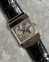 Concord Crystal Skeleton limited edition white gold watch with fully openworked dial and manual Peseux movement