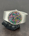 Girard-Perregaux vintage watch with natural opal dial and 33mm stainless steel case, c. 1990s