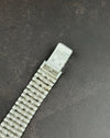 18K white gold bracelet of Audemars Piguet Bamboo watch with 6 removable links, fits up to 17.5cm wrist